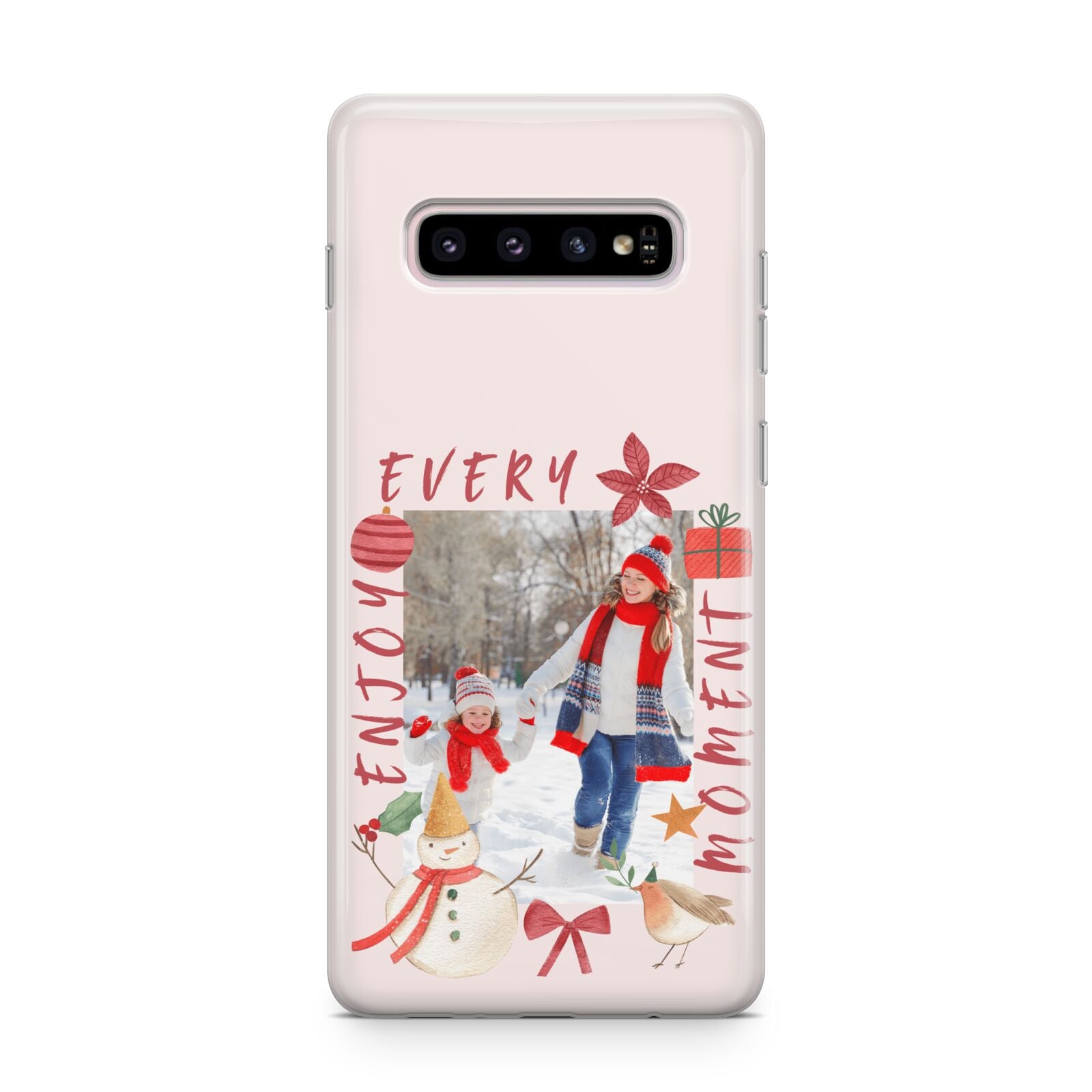 Personalised Christmas Moments Samsung Galaxy S10 Plus Case