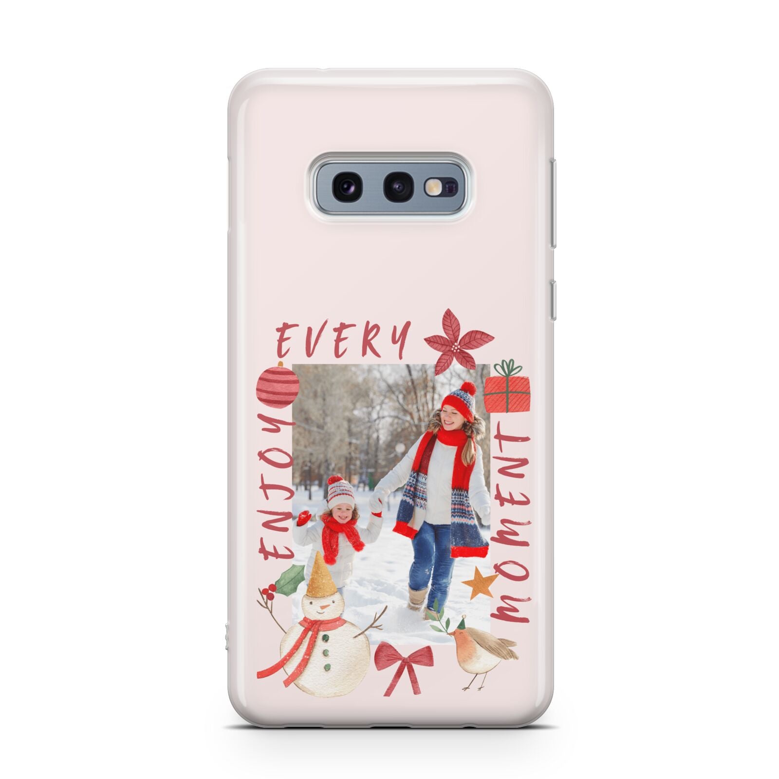 Personalised Christmas Moments Samsung Galaxy S10E Case