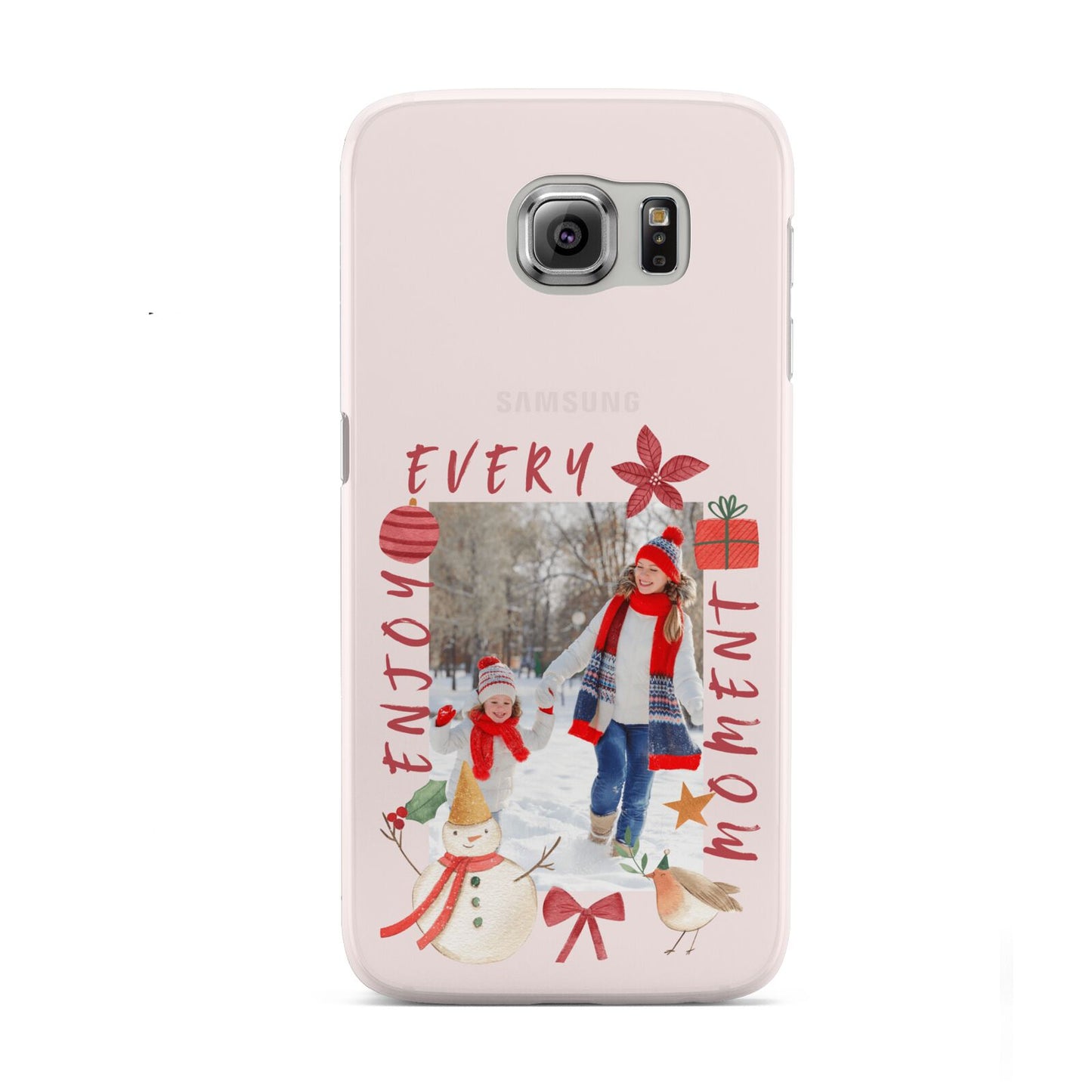 Personalised Christmas Moments Samsung Galaxy S6 Case