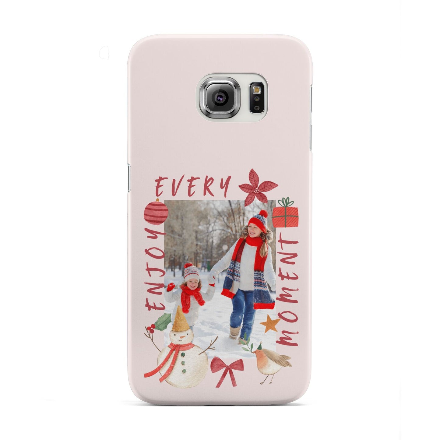 Personalised Christmas Moments Samsung Galaxy S6 Edge Case