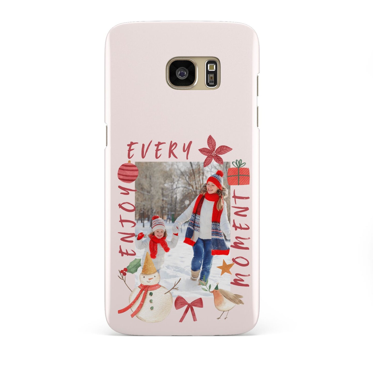 Personalised Christmas Moments Samsung Galaxy S7 Edge Case