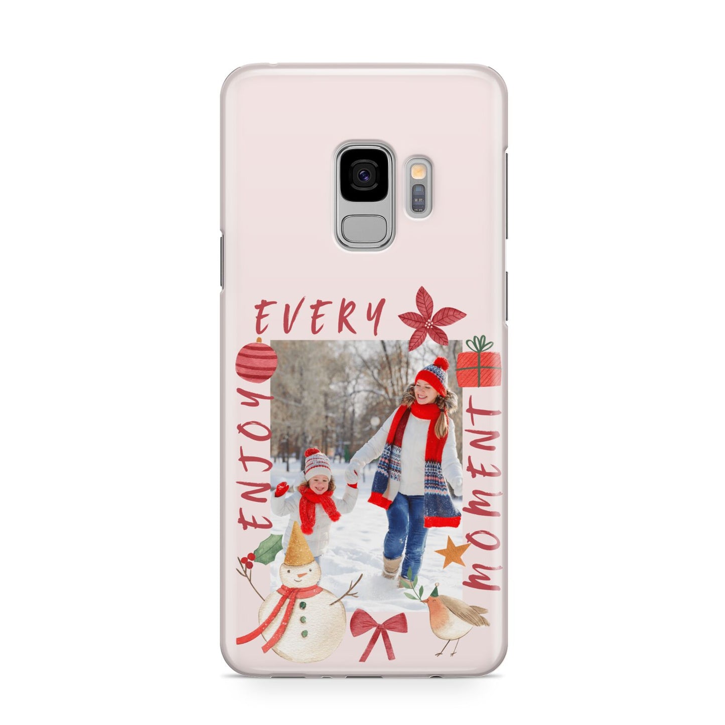 Personalised Christmas Moments Samsung Galaxy S9 Case