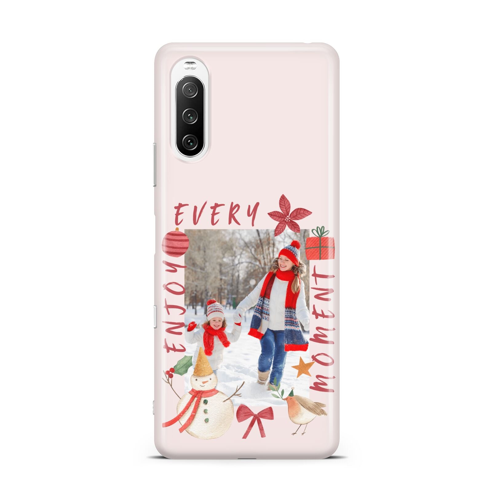 Personalised Christmas Moments Sony Xperia 10 III Case