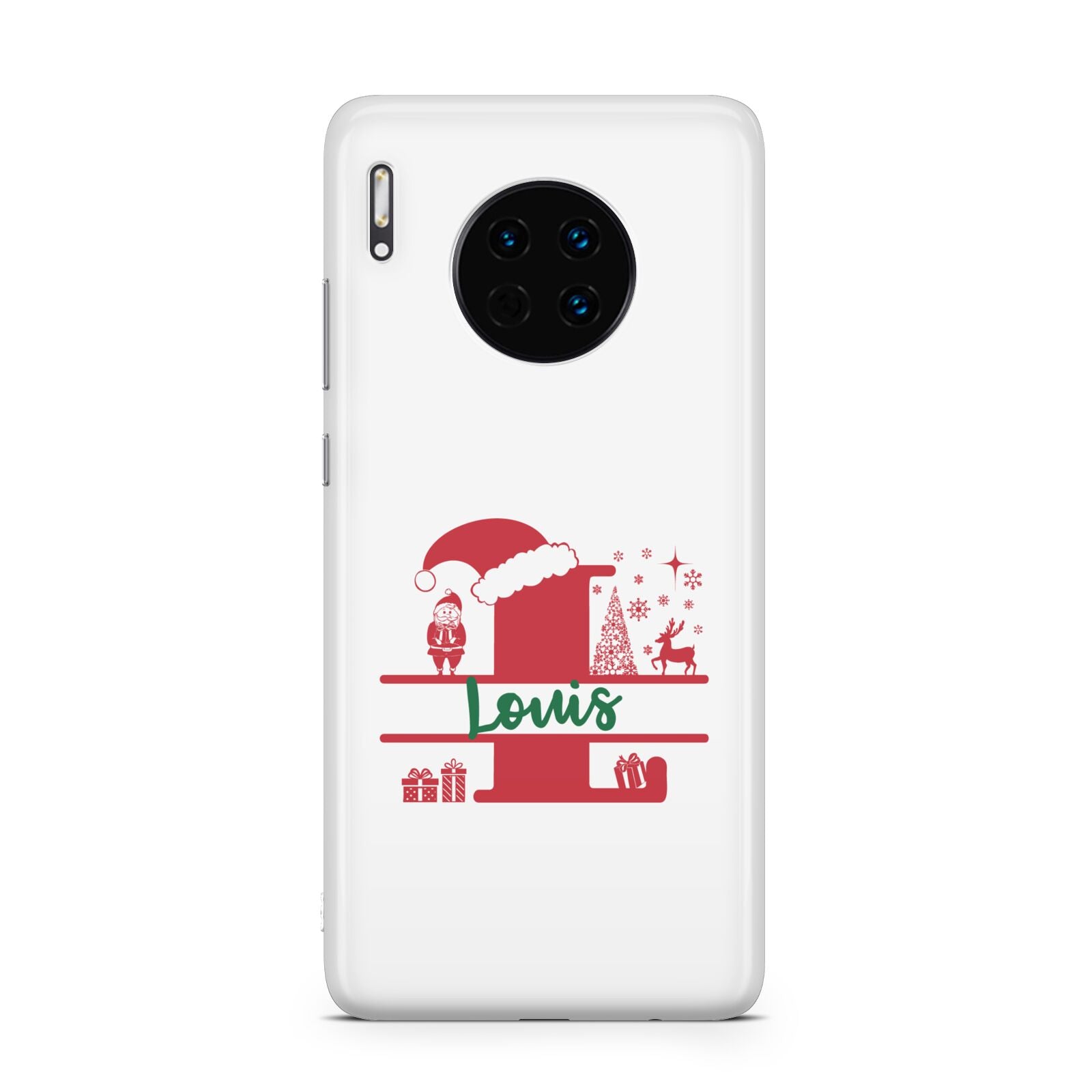 Personalised Christmas Monogram Huawei Mate 30