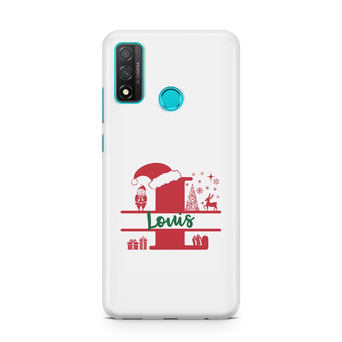 Personalised Christmas Monogram Huawei P Smart 2020