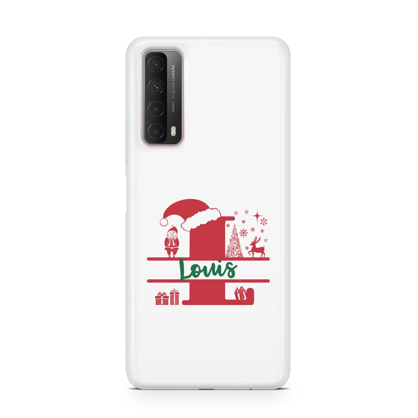 Personalised Christmas Monogram Huawei P Smart 2021