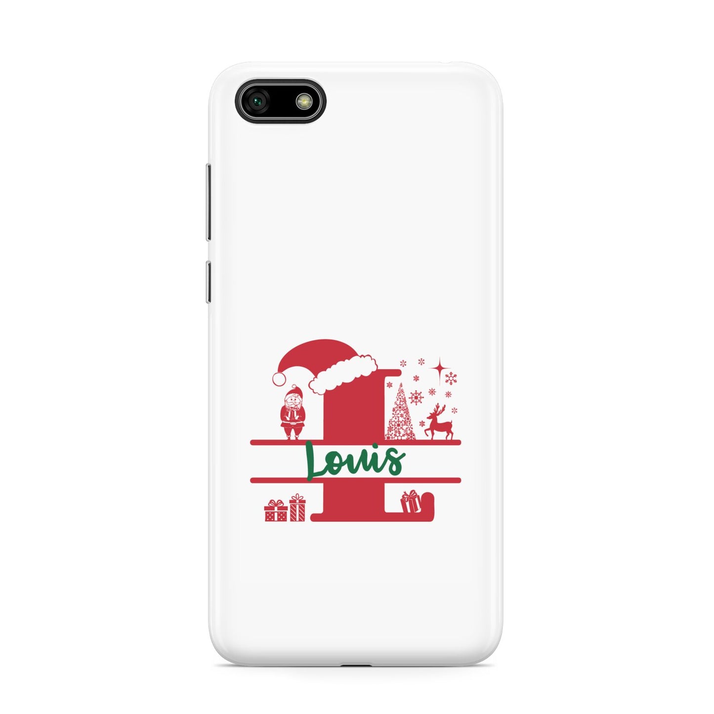 Personalised Christmas Monogram Huawei Y5 Prime 2018 Phone Case