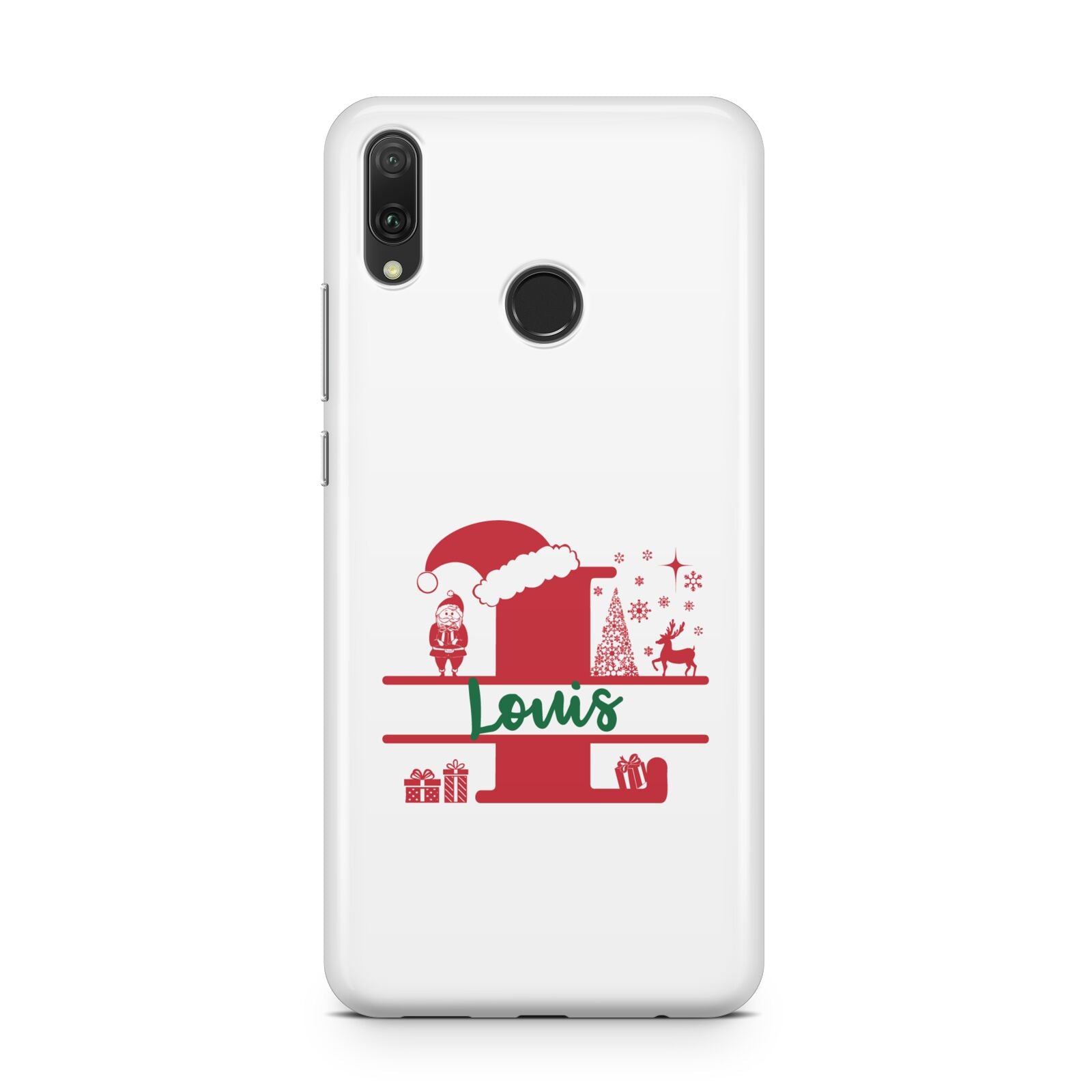 Personalised Christmas Monogram Huawei Y9 2019