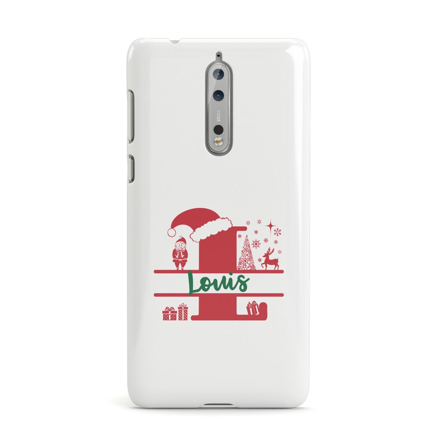 Personalised Christmas Monogram Nokia Case