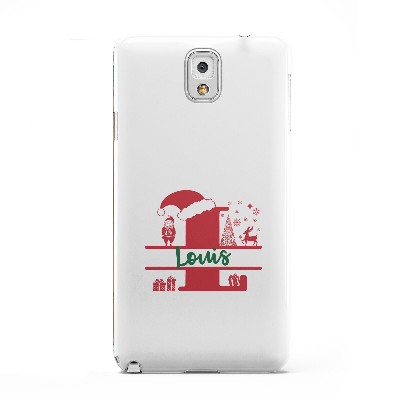 Personalised Christmas Monogram Samsung Galaxy Note 3 Case