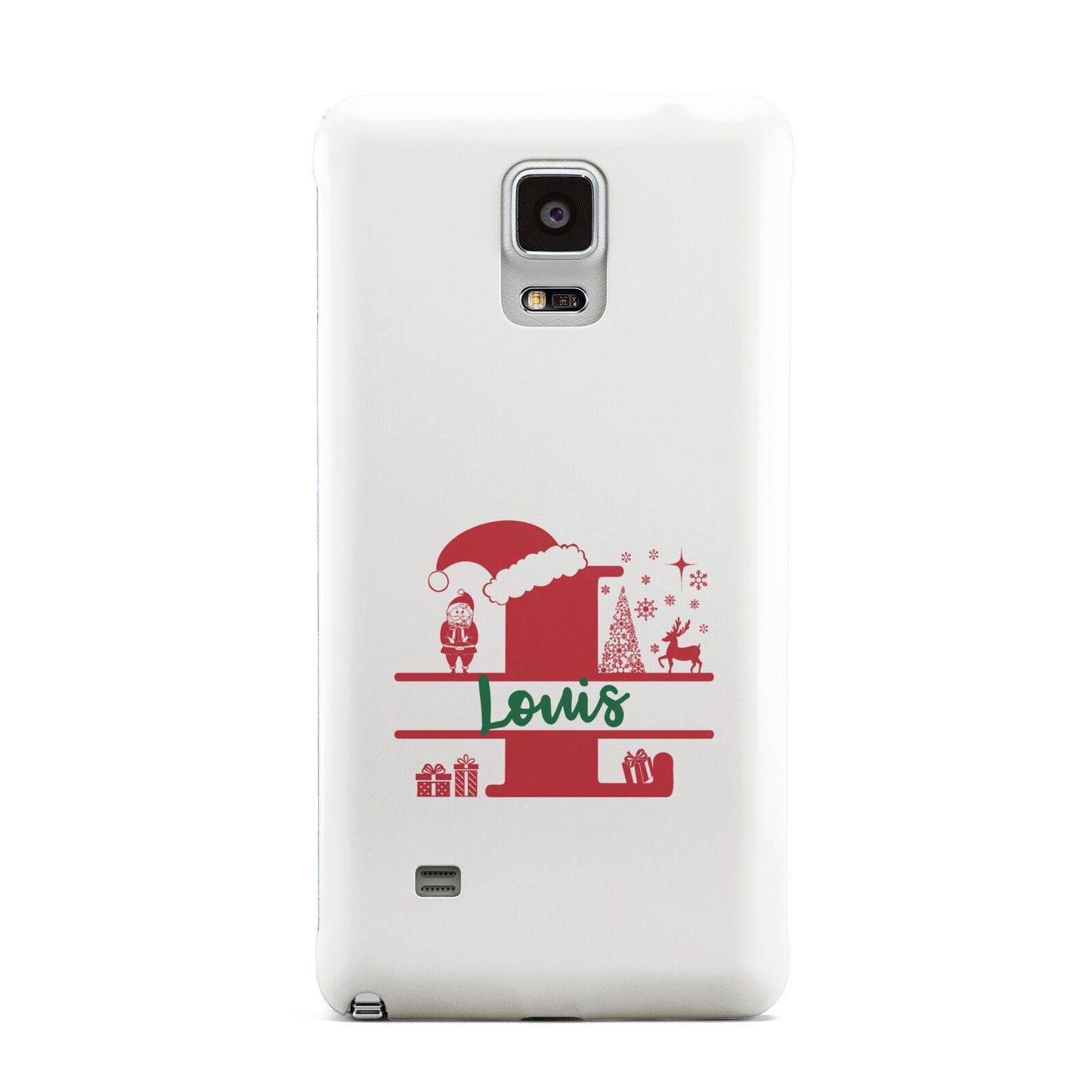 Personalised Christmas Monogram Samsung Galaxy Note 4 Case