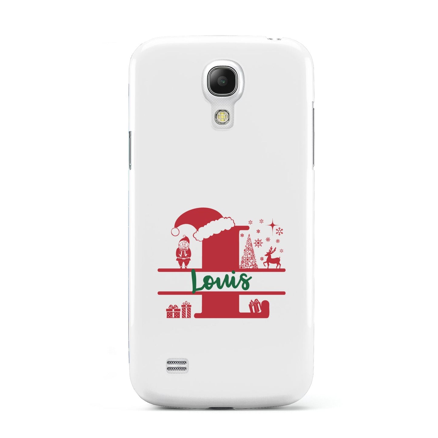 Personalised Christmas Monogram Samsung Galaxy S4 Mini Case