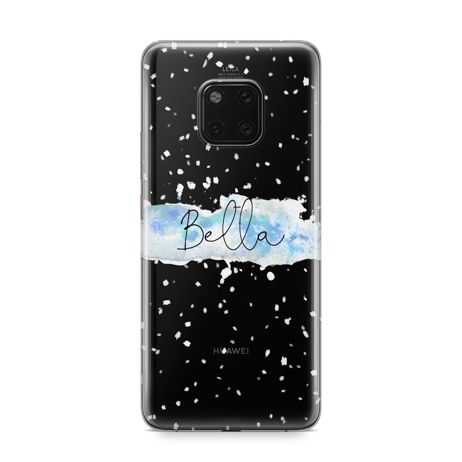 Personalised Christmas Snow fall Huawei Mate 20 Pro Phone Case