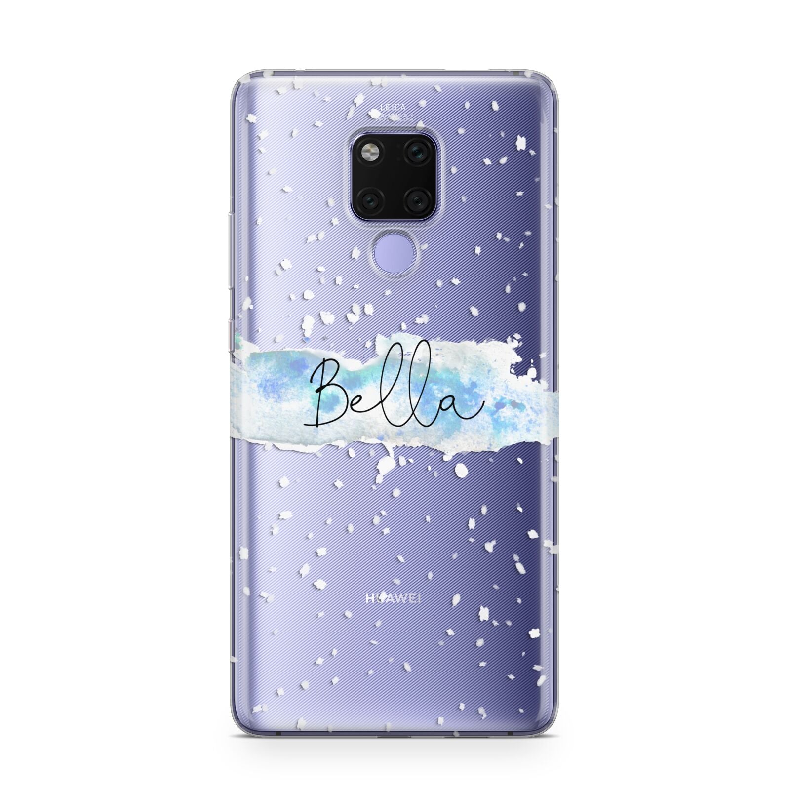 Personalised Christmas Snow fall Huawei Mate 20X Phone Case