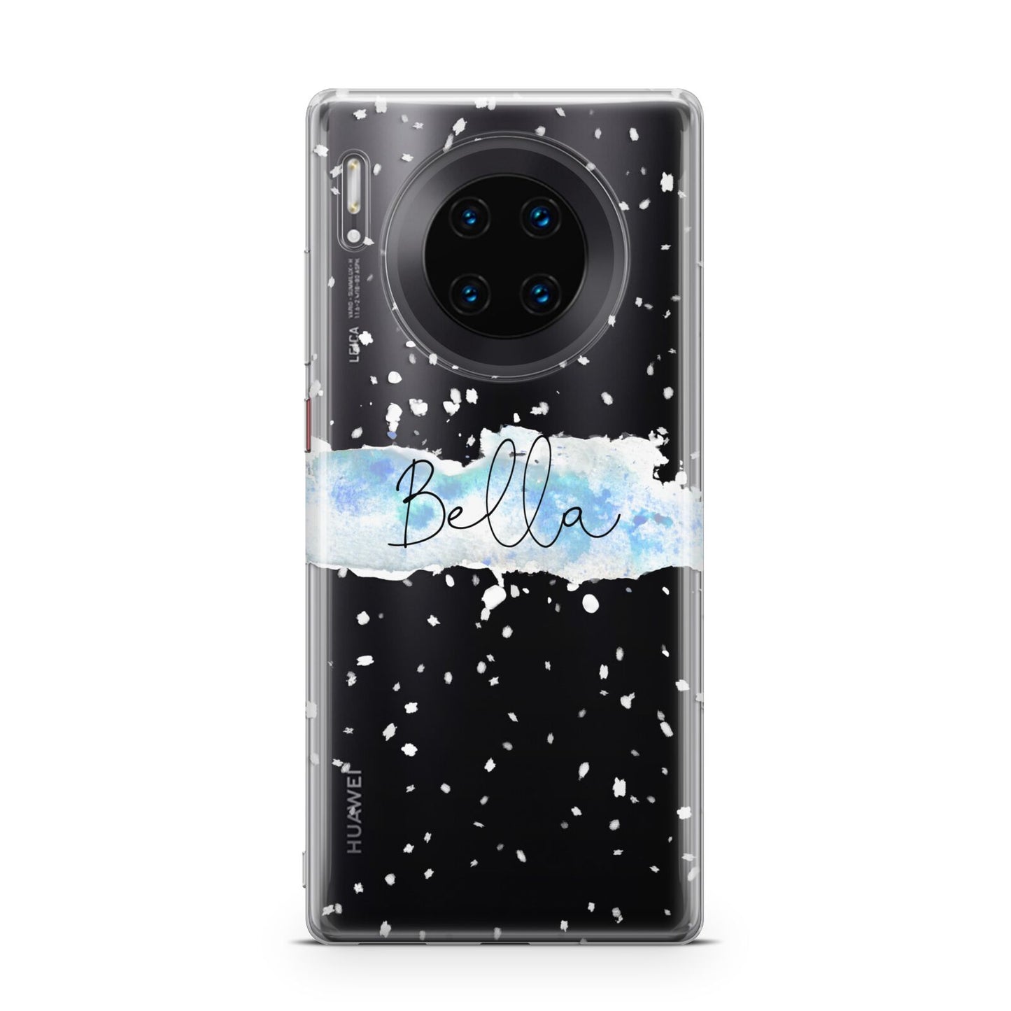 Personalised Christmas Snow fall Huawei Mate 30 Pro Phone Case