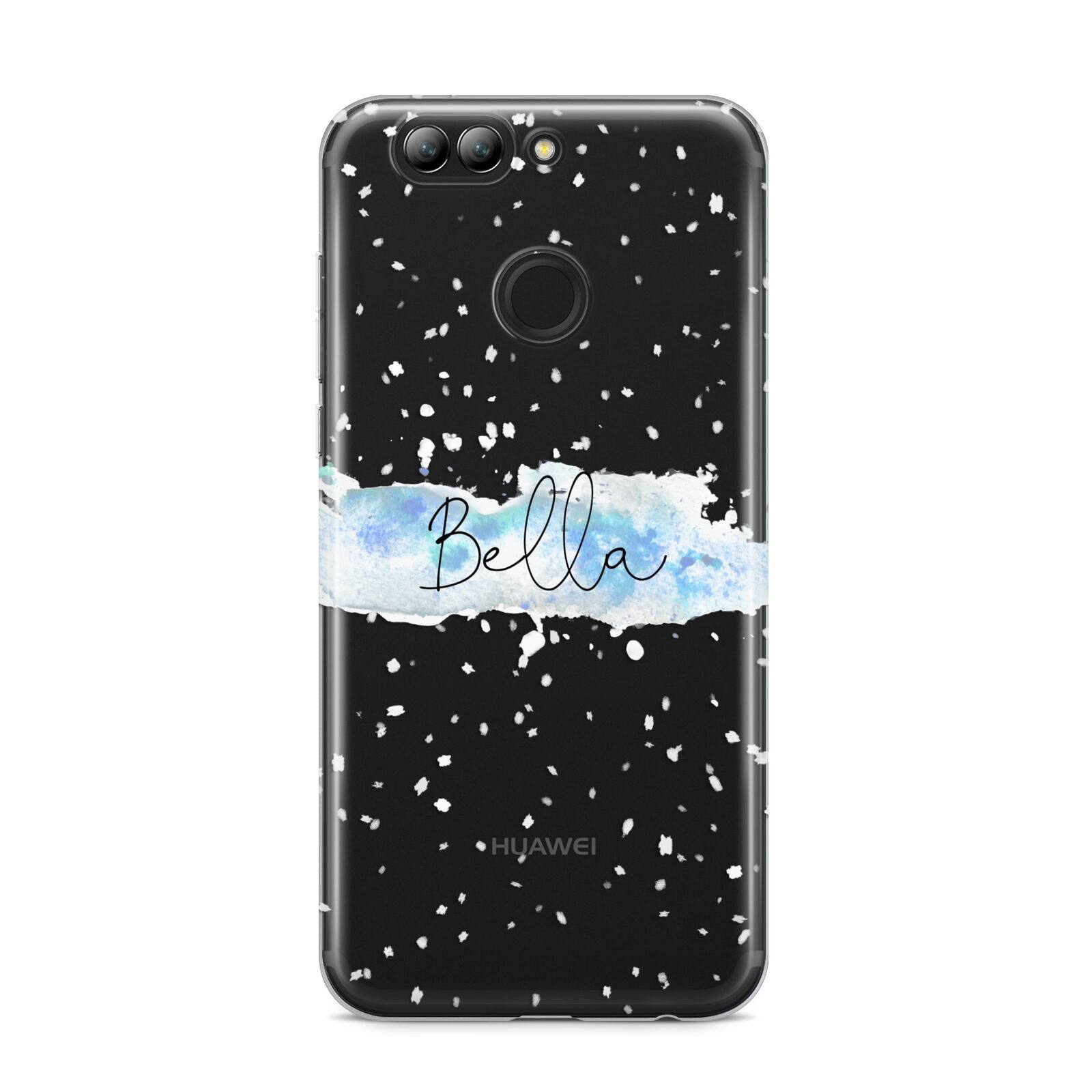 Personalised Christmas Snow fall Huawei Nova 2s Phone Case