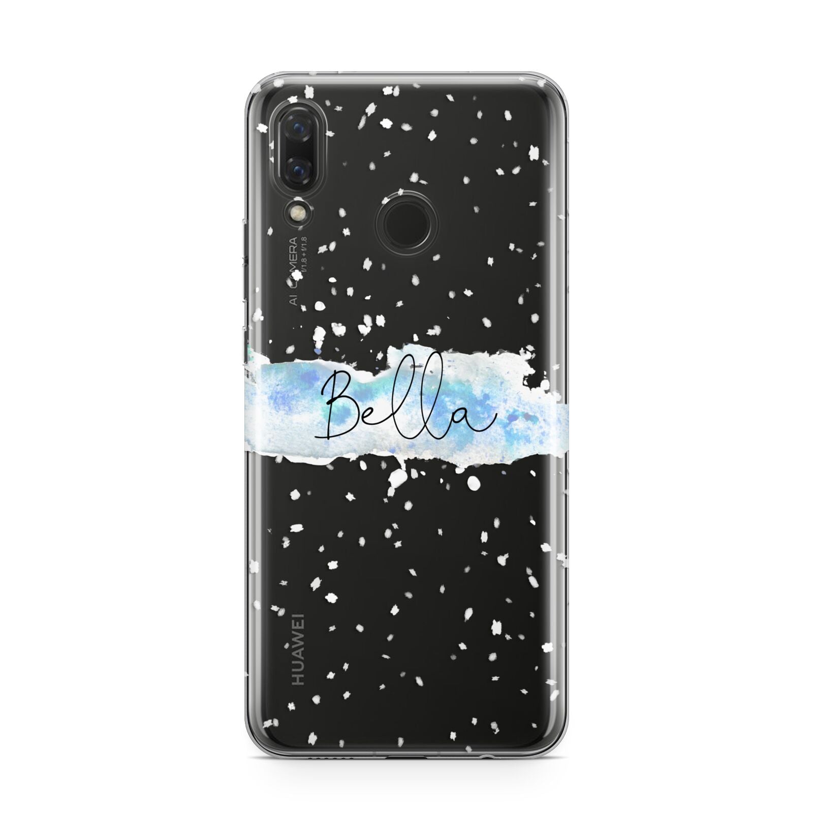 Personalised Christmas Snow fall Huawei Nova 3 Phone Case