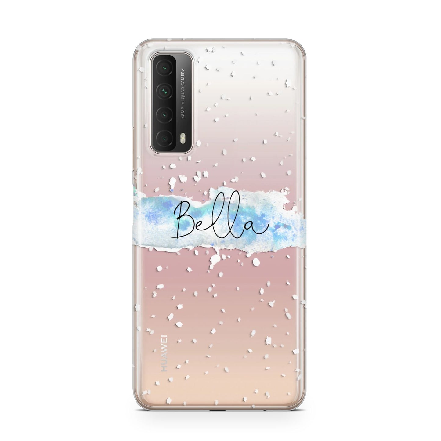 Personalised Christmas Snow fall Huawei P Smart 2021