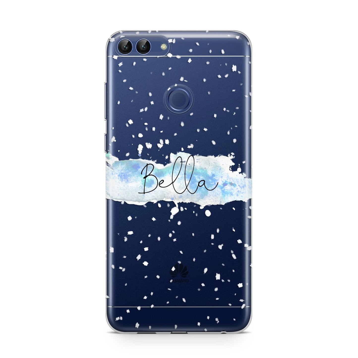 Personalised Christmas Snow fall Huawei P Smart Case