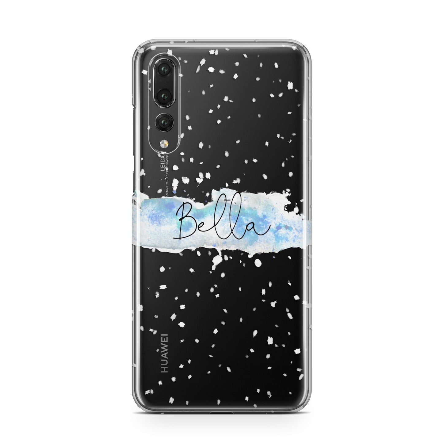 Personalised Christmas Snow fall Huawei P20 Pro Phone Case