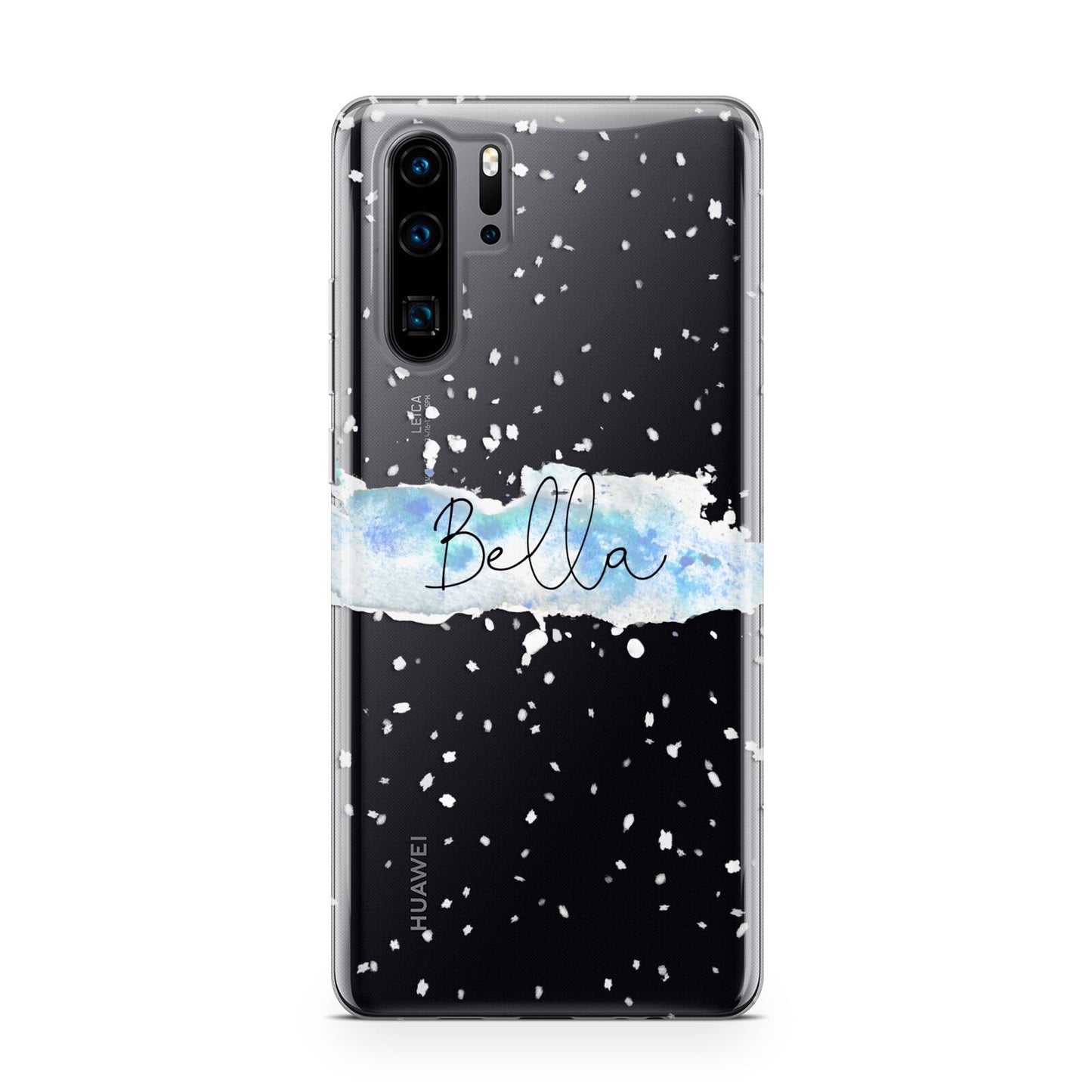 Personalised Christmas Snow fall Huawei P30 Pro Phone Case