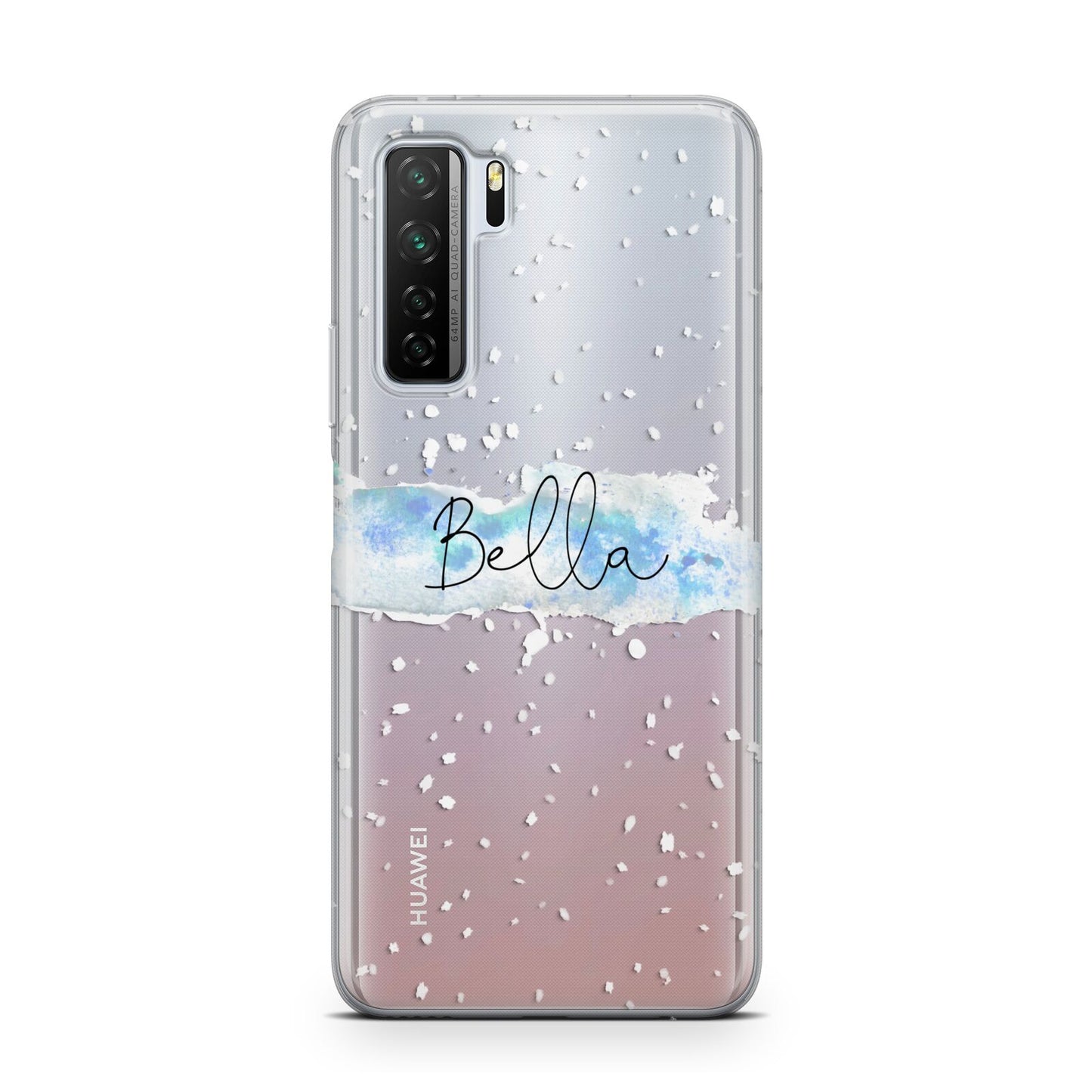 Personalised Christmas Snow fall Huawei P40 Lite 5G Phone Case