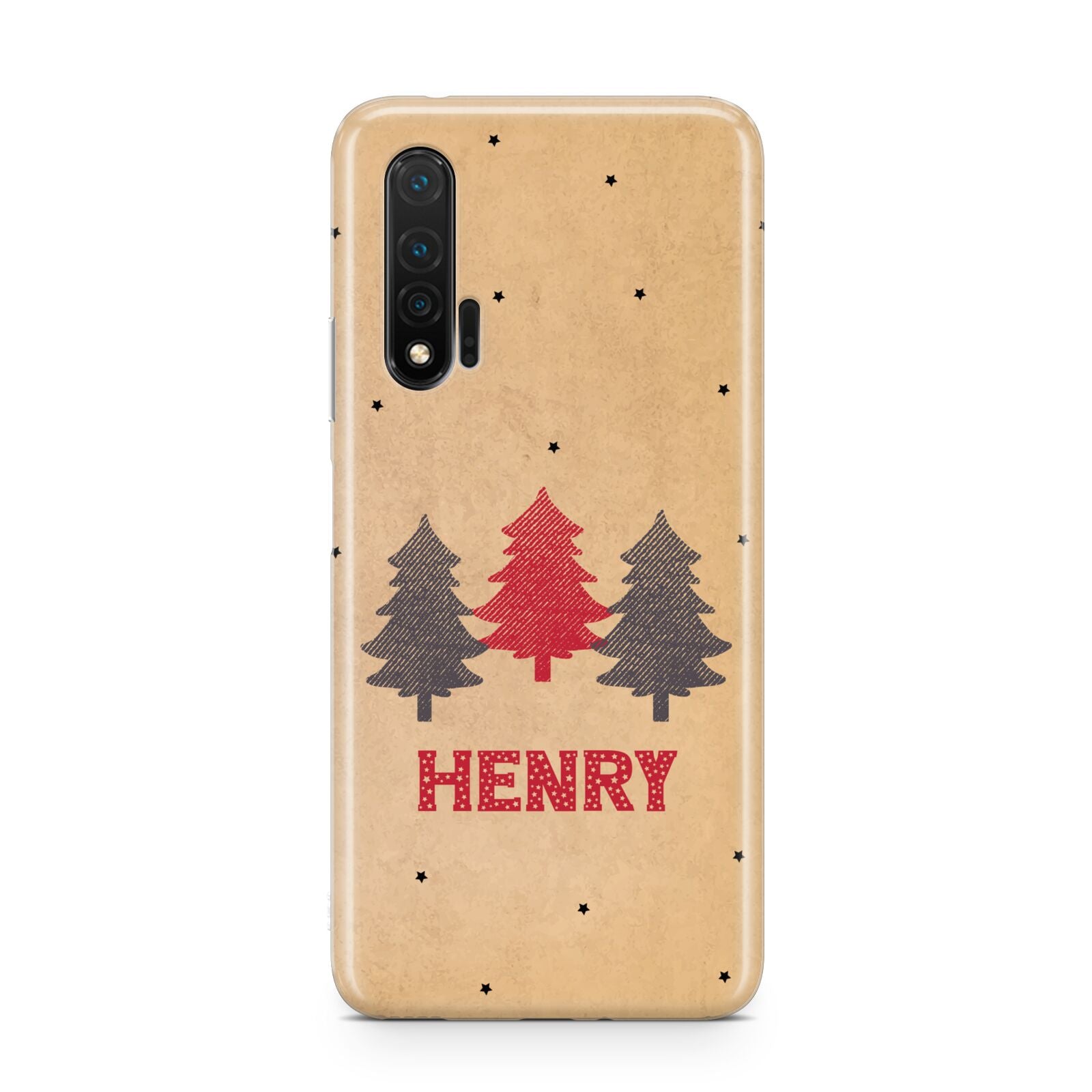 Personalised Christmas Tree Huawei Nova 6 Phone Case