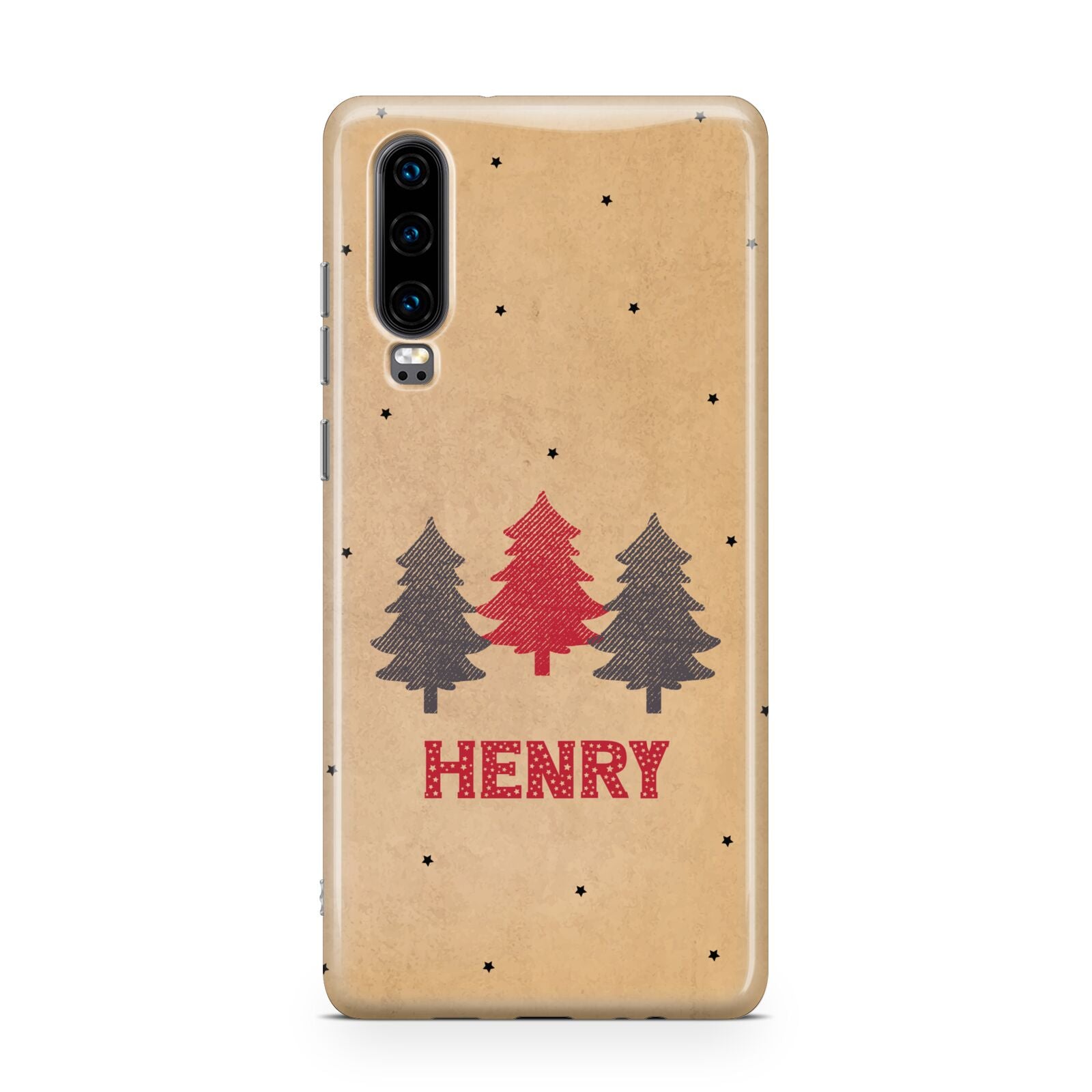 Personalised Christmas Tree Huawei P30 Phone Case