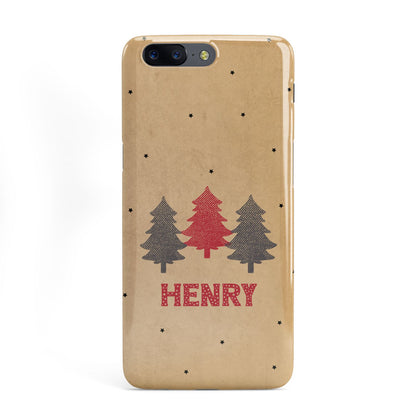 Personalised Christmas Tree OnePlus Case