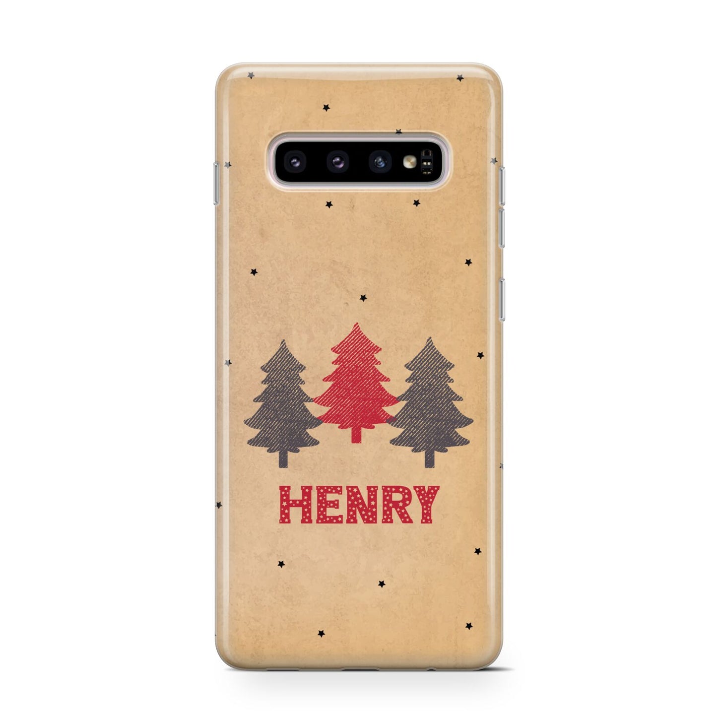 Personalised Christmas Tree Protective Samsung Galaxy Case