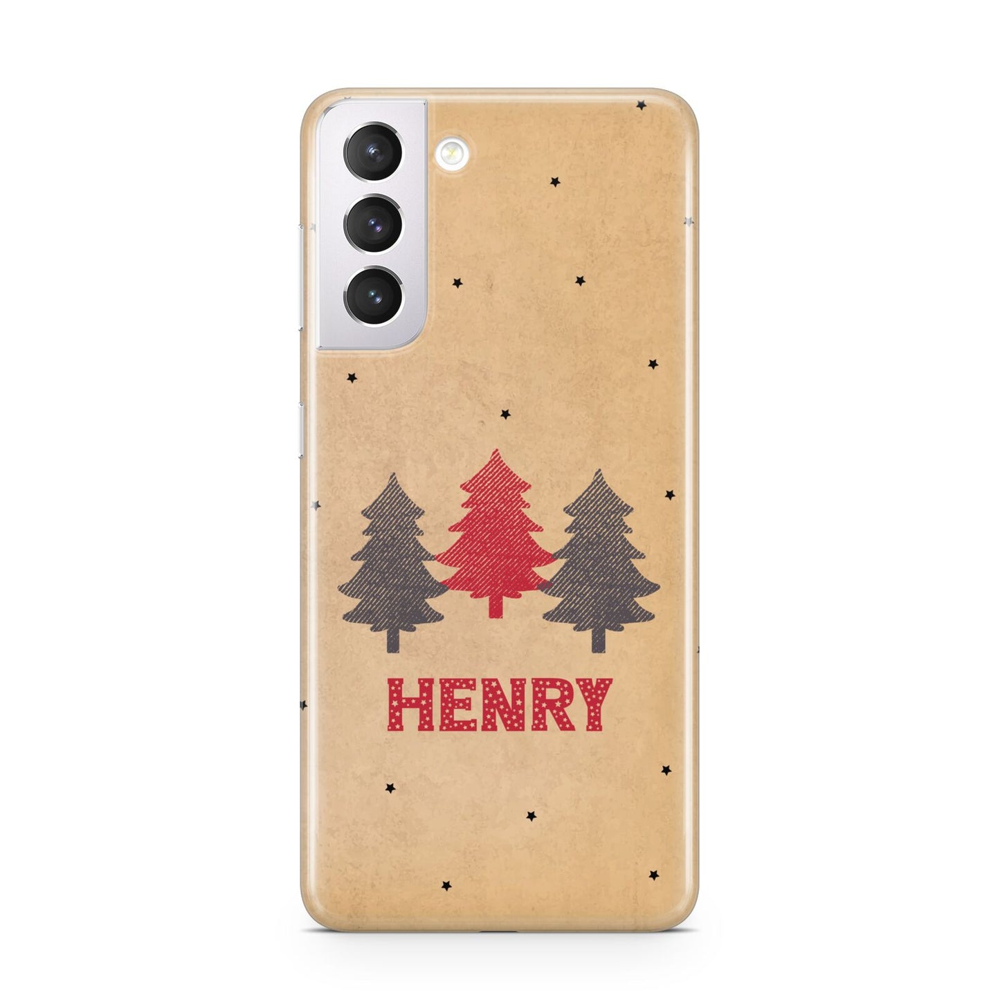 Personalised Christmas Tree Samsung S21 Case