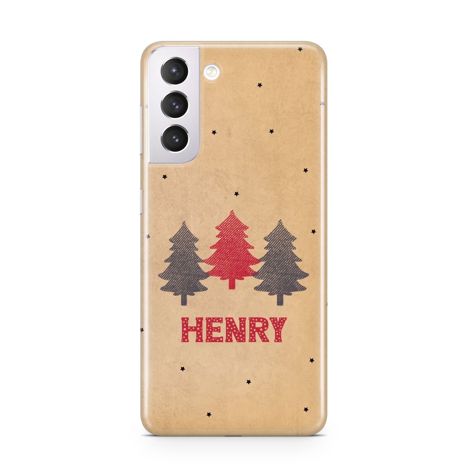 Personalised Christmas Tree Samsung S21 Case