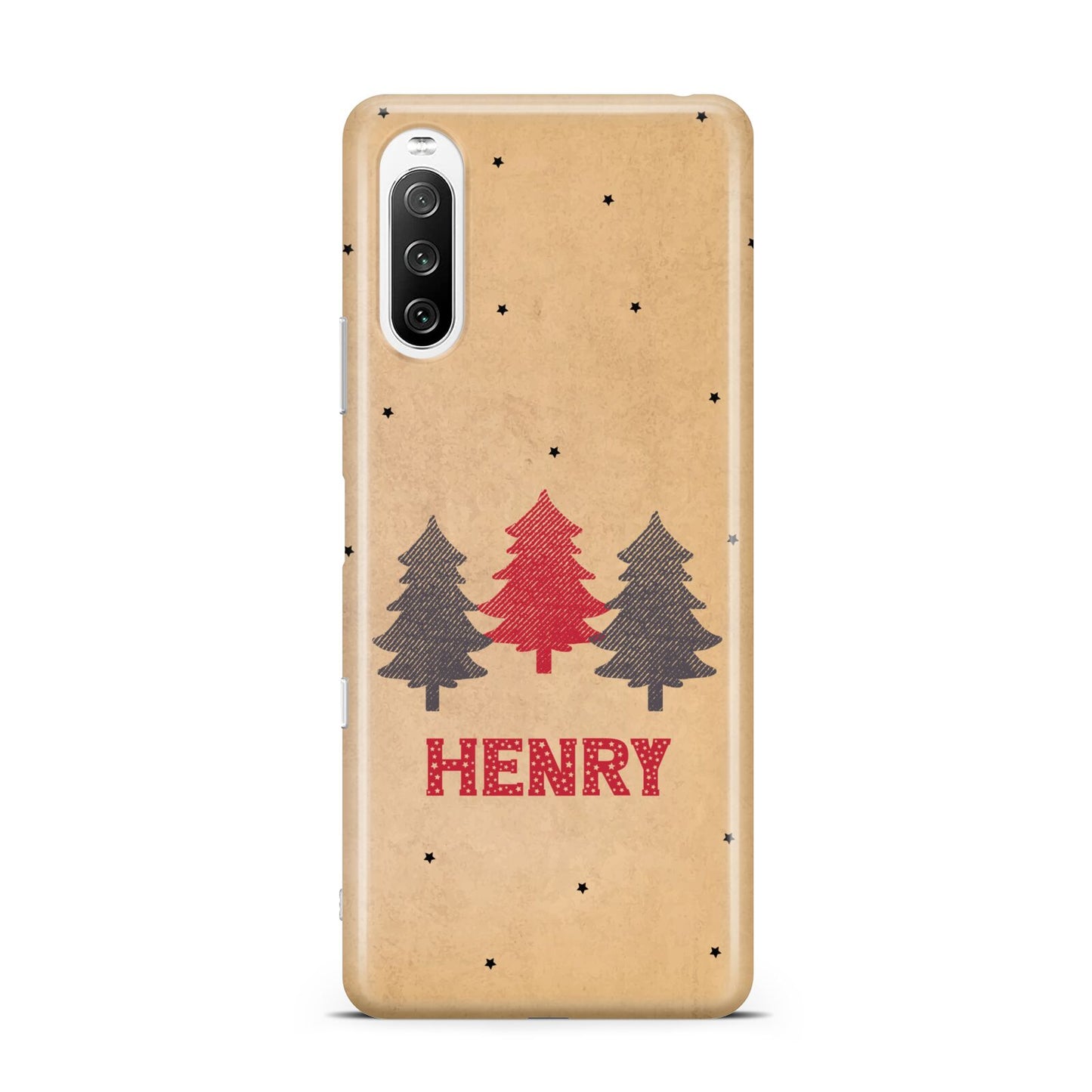 Personalised Christmas Tree Sony Xperia 10 III Case