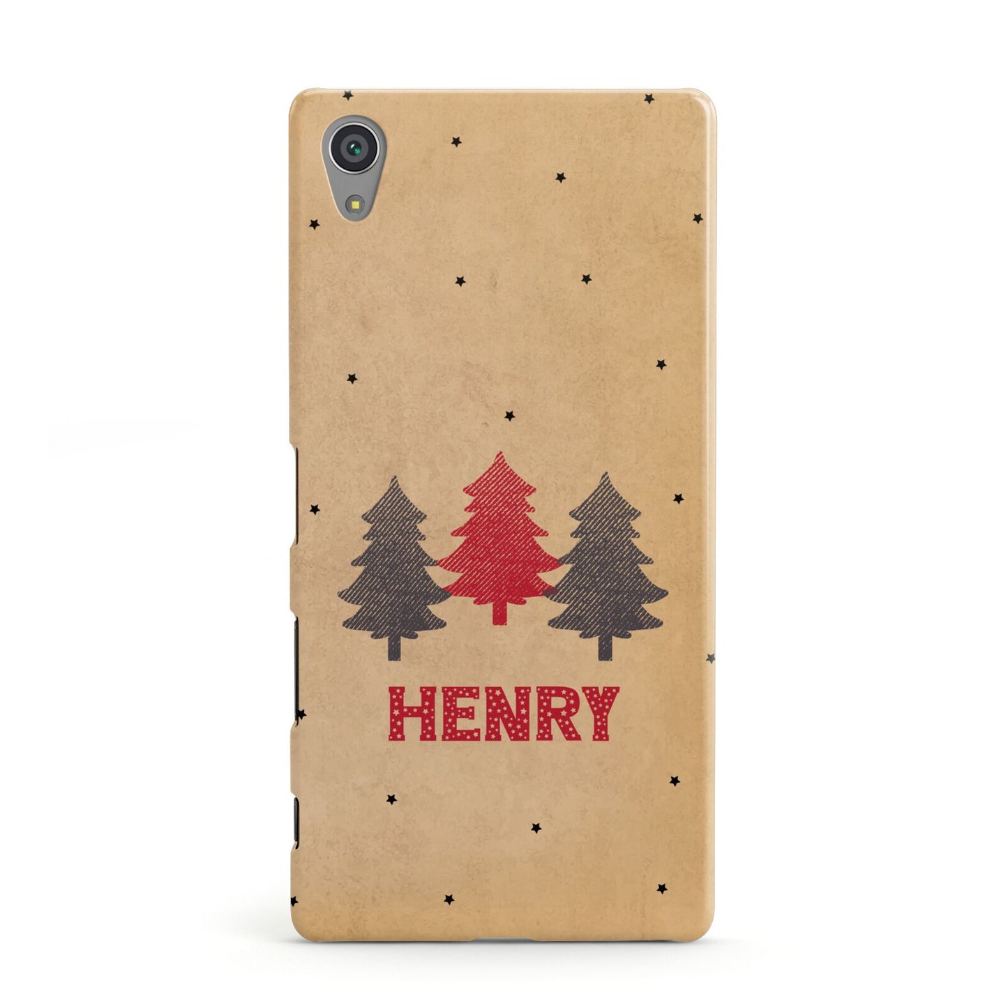 Personalised Christmas Tree Sony Xperia Case