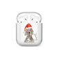 Personalised Christmas Weimaraner AirPods Case