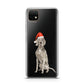 Personalised Christmas Weimaraner Huawei Enjoy 20 Phone Case