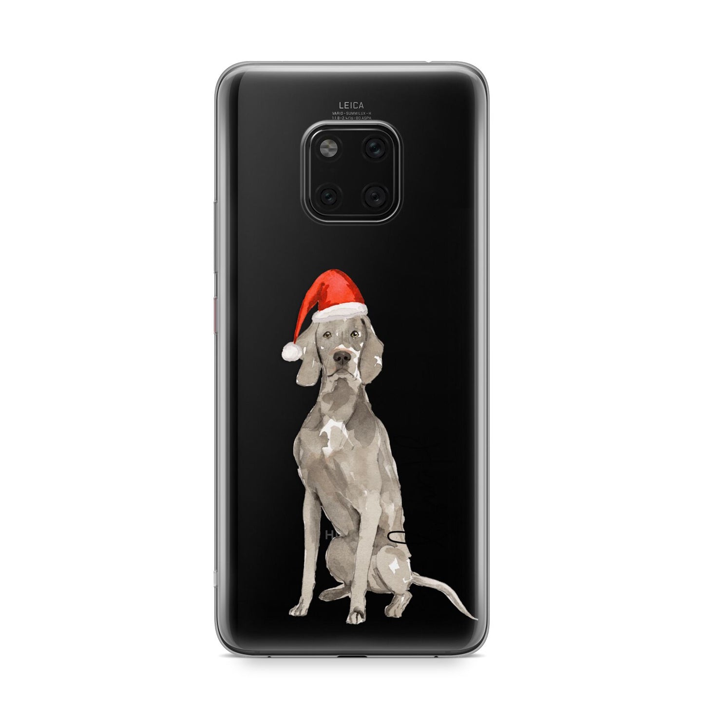 Personalised Christmas Weimaraner Huawei Mate 20 Pro Phone Case