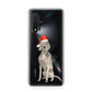Personalised Christmas Weimaraner Huawei Nova 6 Phone Case