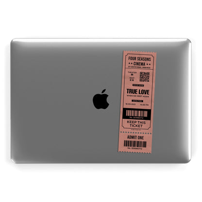 Personalised Cinema Ticket Apple MacBook Case