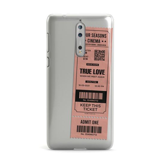 Personalised Cinema Ticket Nokia Case