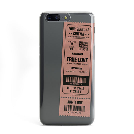 Personalised Cinema Ticket OnePlus Case