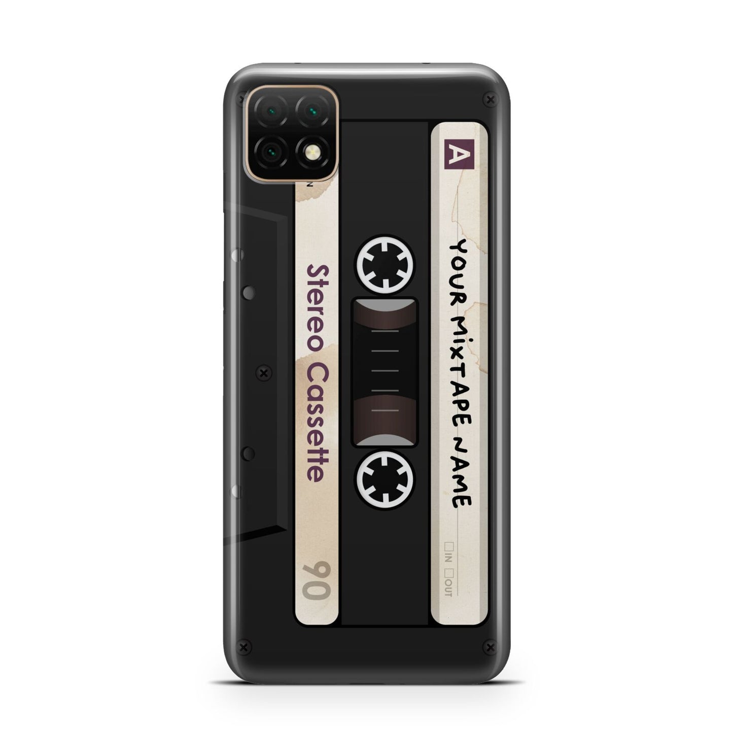 Personalised Classic Mixtape Huawei Enjoy 20 Phone Case