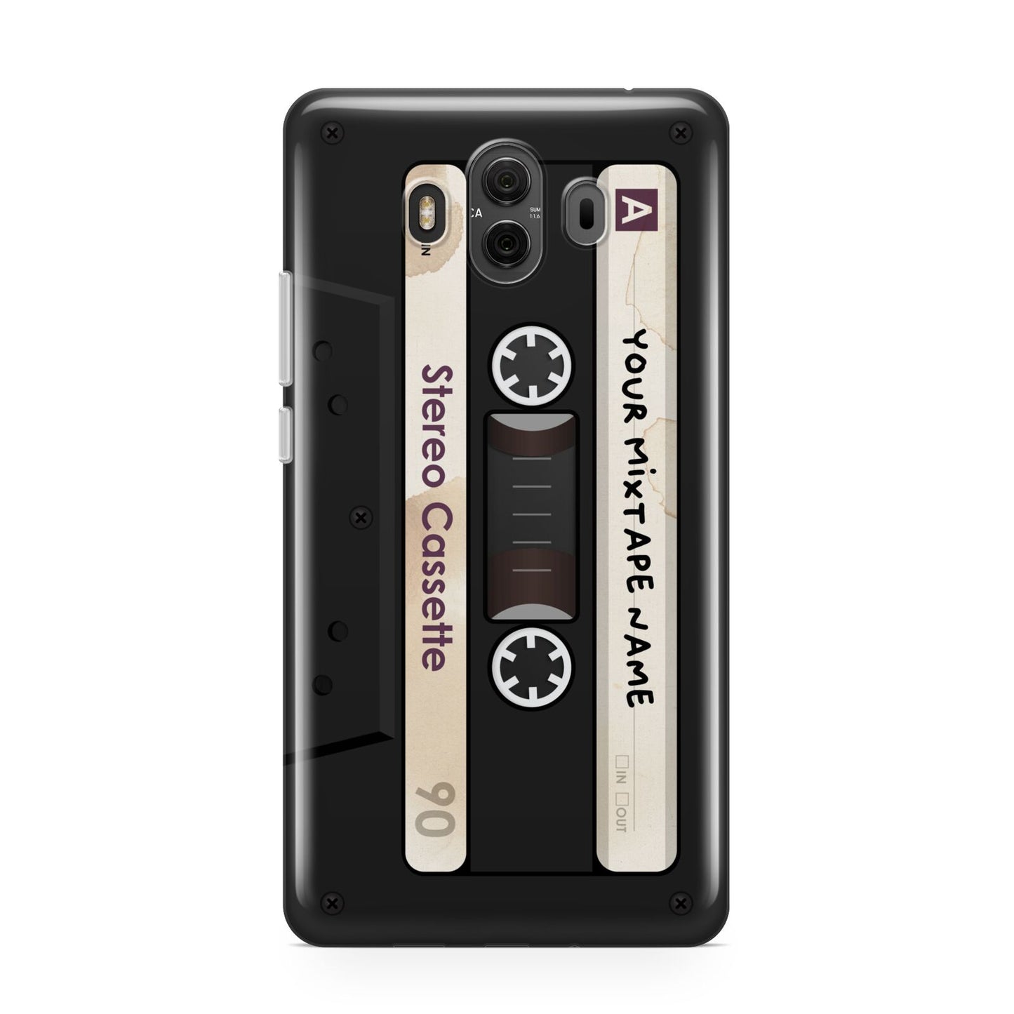 Personalised Classic Mixtape Huawei Mate 10 Protective Phone Case