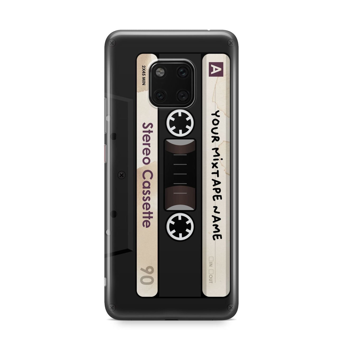 Personalised Classic Mixtape Huawei Mate 20 Pro Phone Case