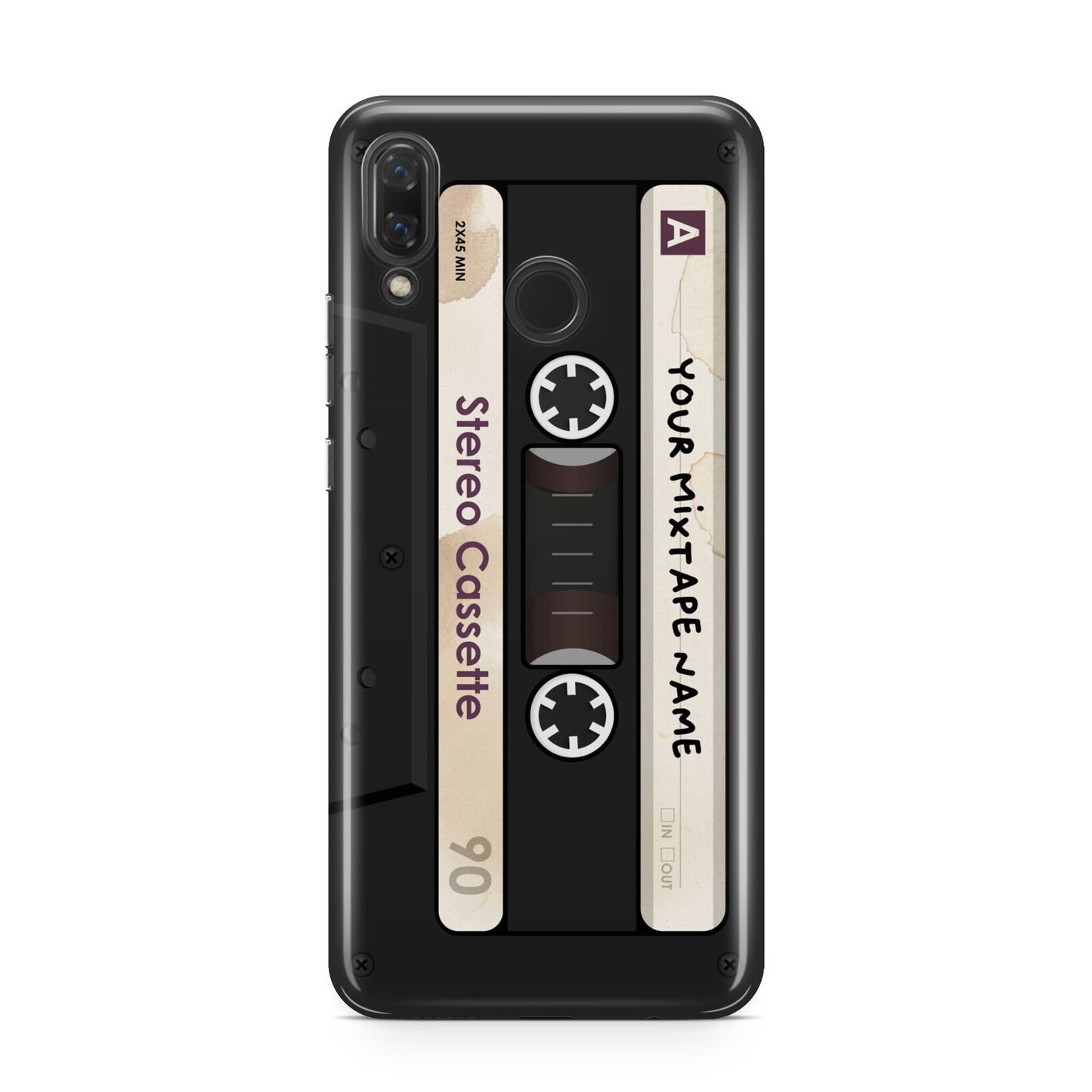 Personalised Classic Mixtape Huawei Nova 3 Phone Case