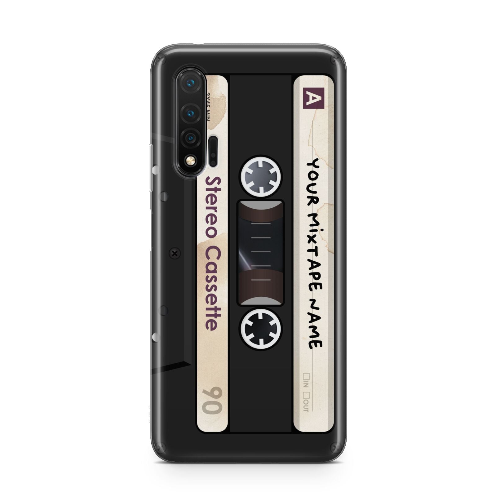 Personalised Classic Mixtape Huawei Nova 6 Phone Case