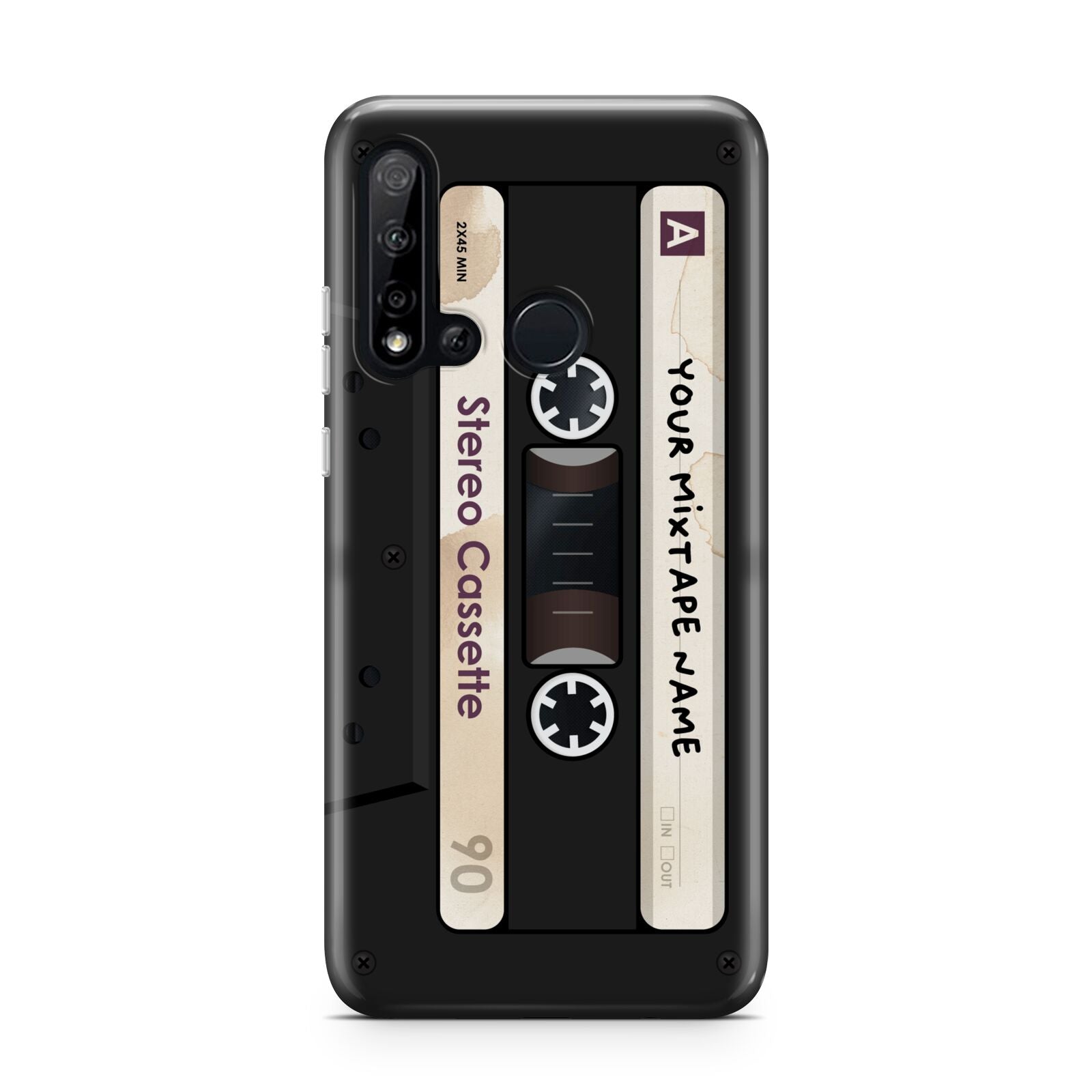 Personalised Classic Mixtape Huawei P20 Lite 5G Phone Case