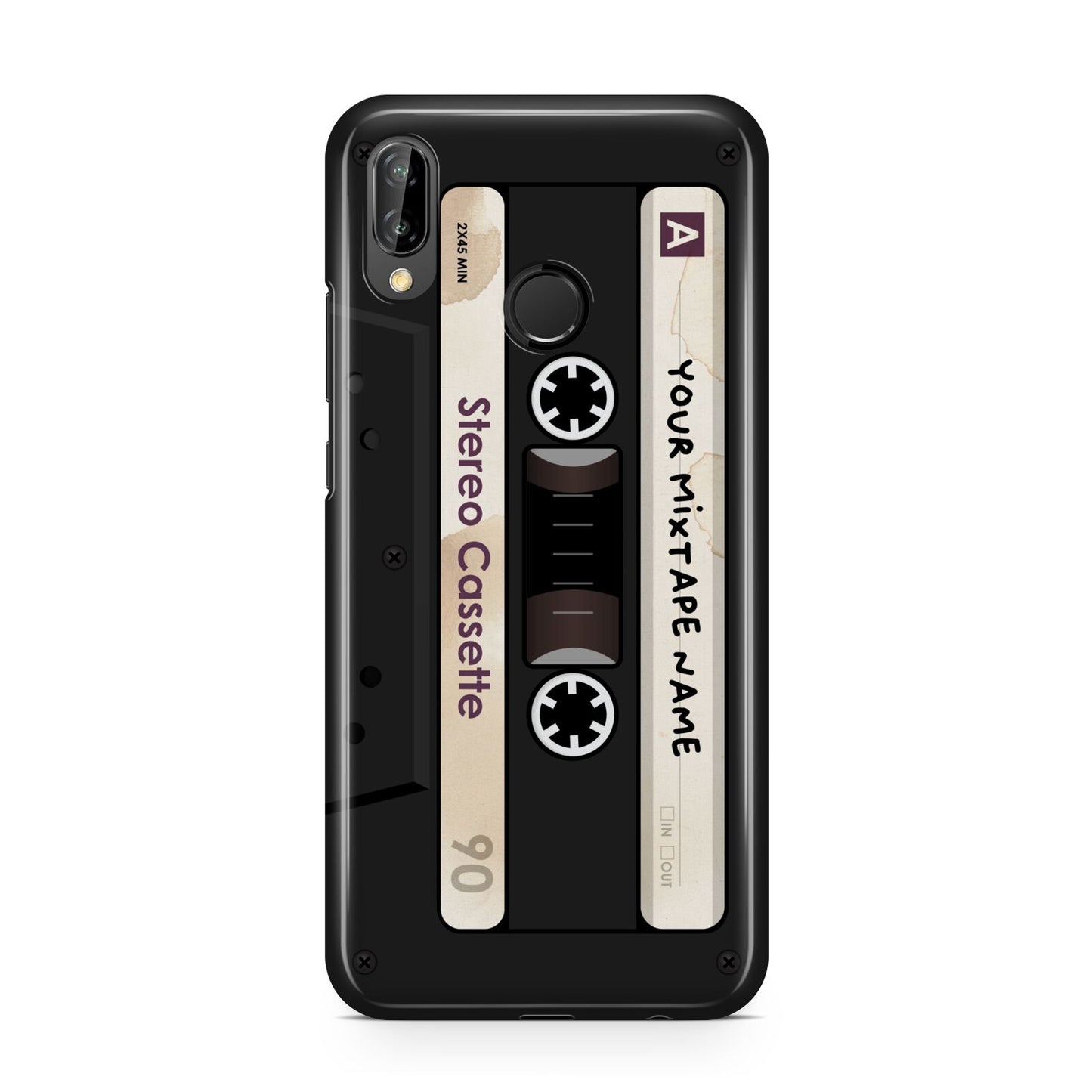 Personalised Classic Mixtape Huawei P20 Lite Phone Case