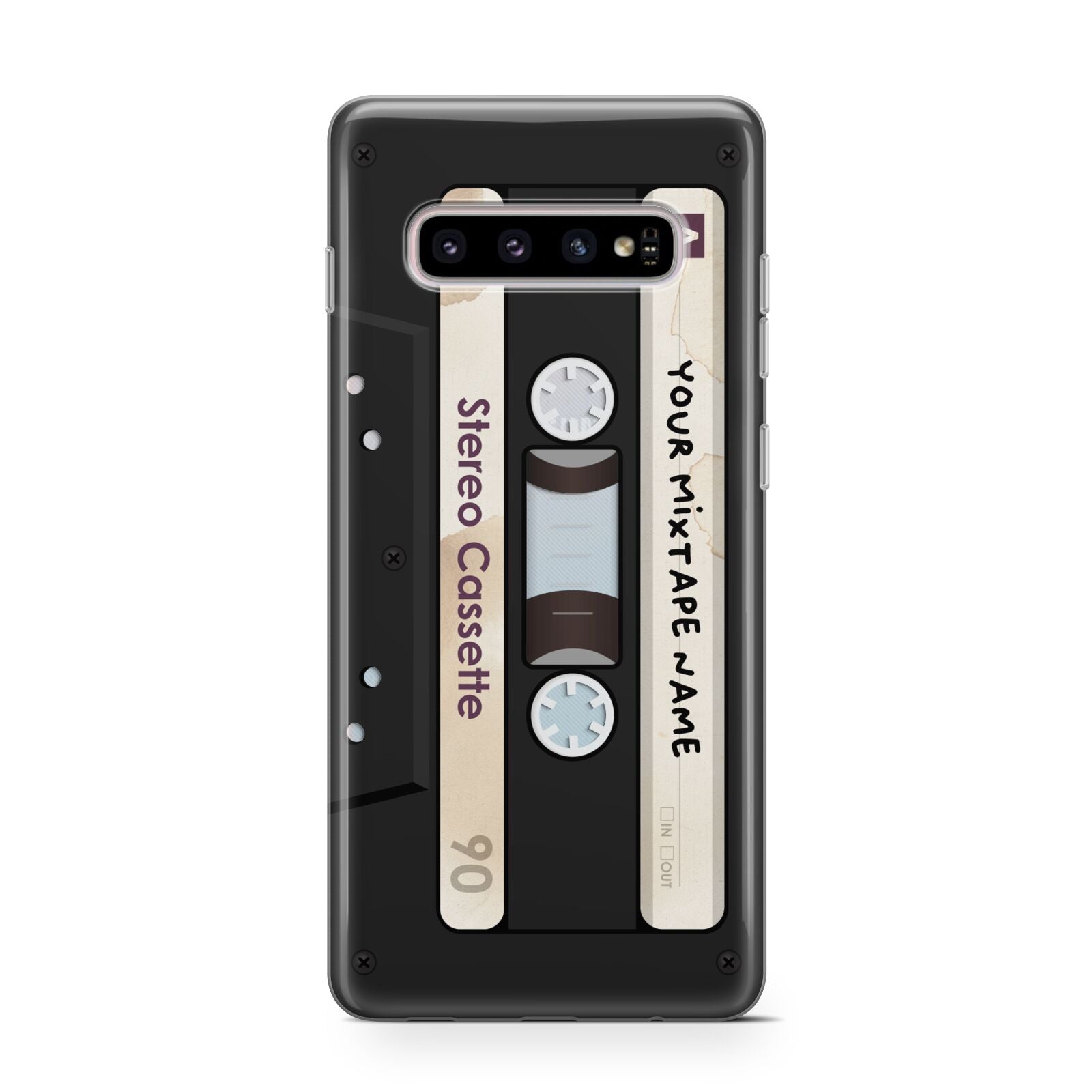 Personalised Classic Mixtape Protective Samsung Galaxy Case