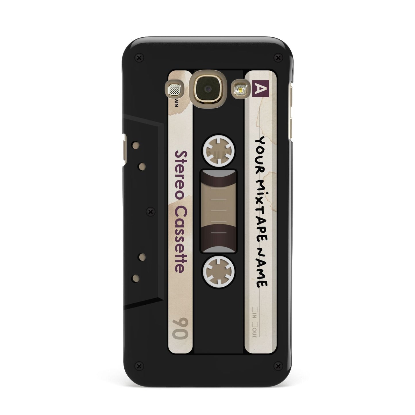 Personalised Classic Mixtape Samsung Galaxy A8 Case